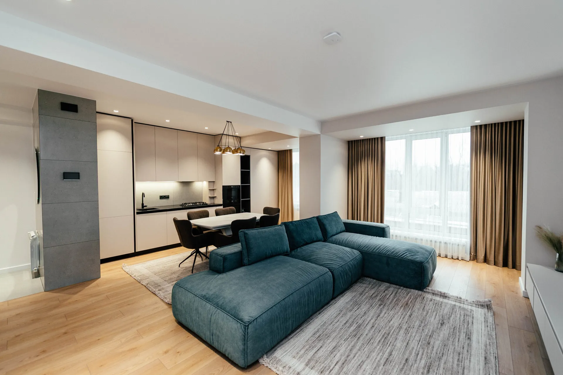 2-camere apartament, 88 m² — Imagine 1