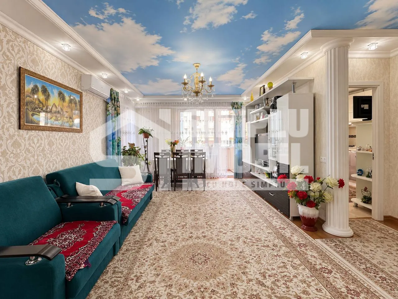 2-camere apartament, 78.2 m² — Imagine 1