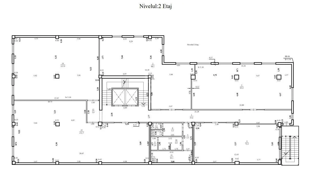 5-camere birou, 530 m² — Imagine 4