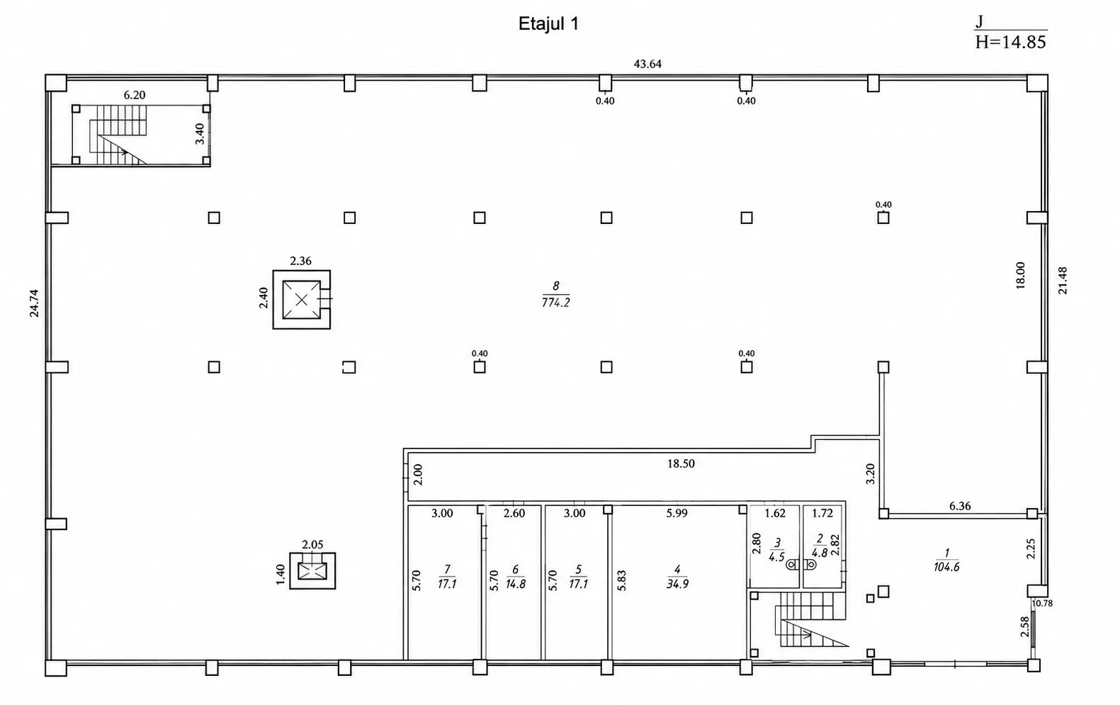 Spațiu comercial, 3 000 m² — Imagine 3