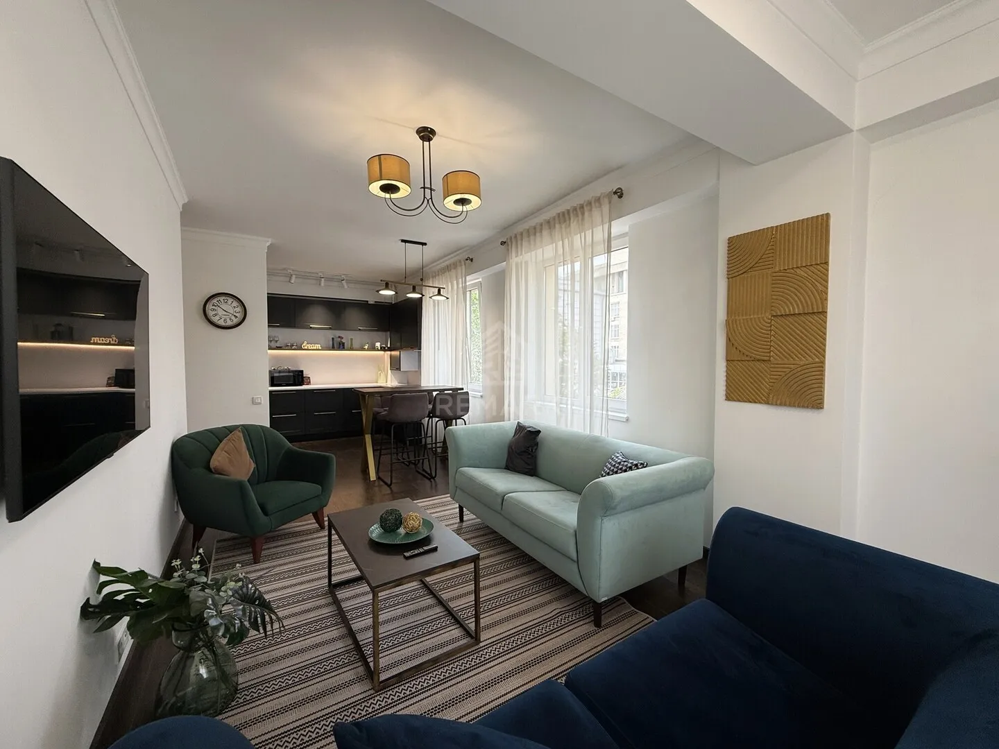 3-camere apartament, 75 m² — Imagine 2