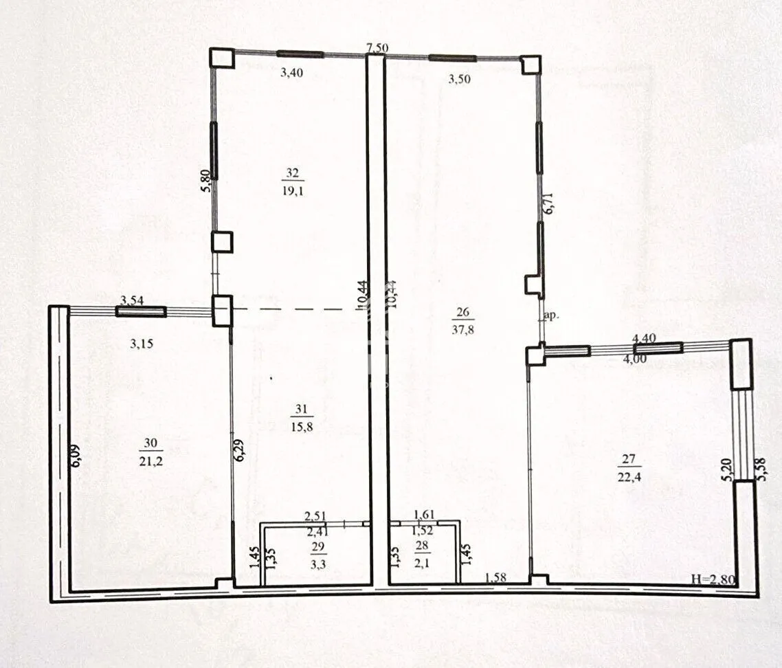 Spațiu comercial, 120 m² — Imagine 3