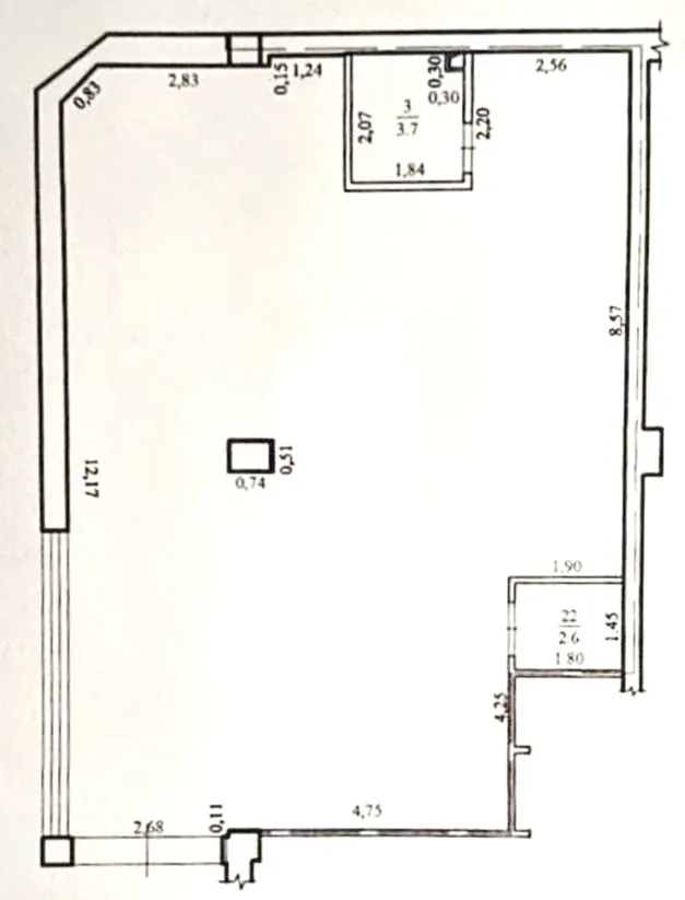 Spațiu comercial, 111 m² — Imagine 3