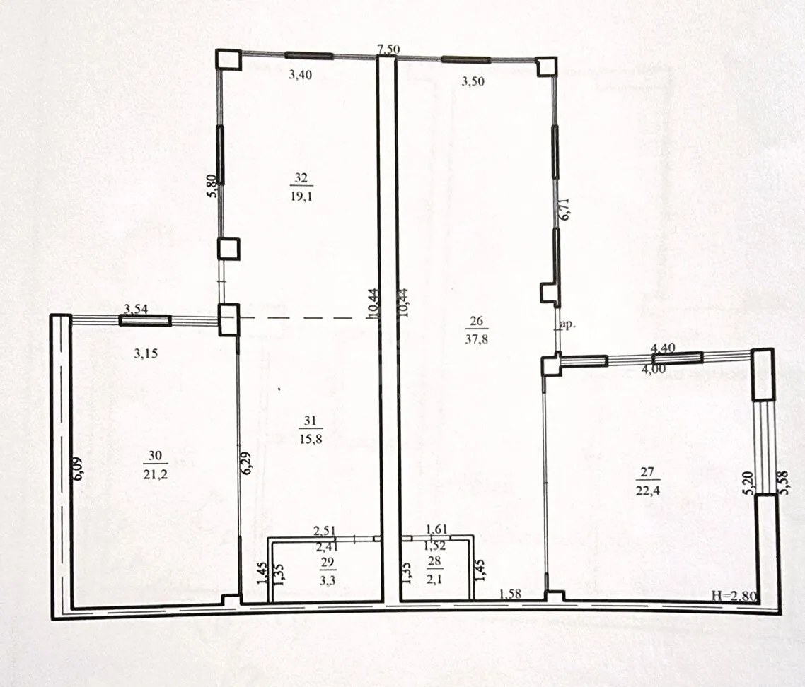 Spațiu comercial, 60 m² — Imagine 3