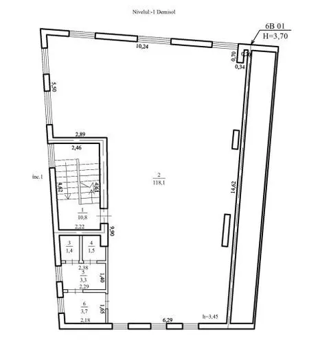1-комнатный офис, 853 м² — Изображение 4