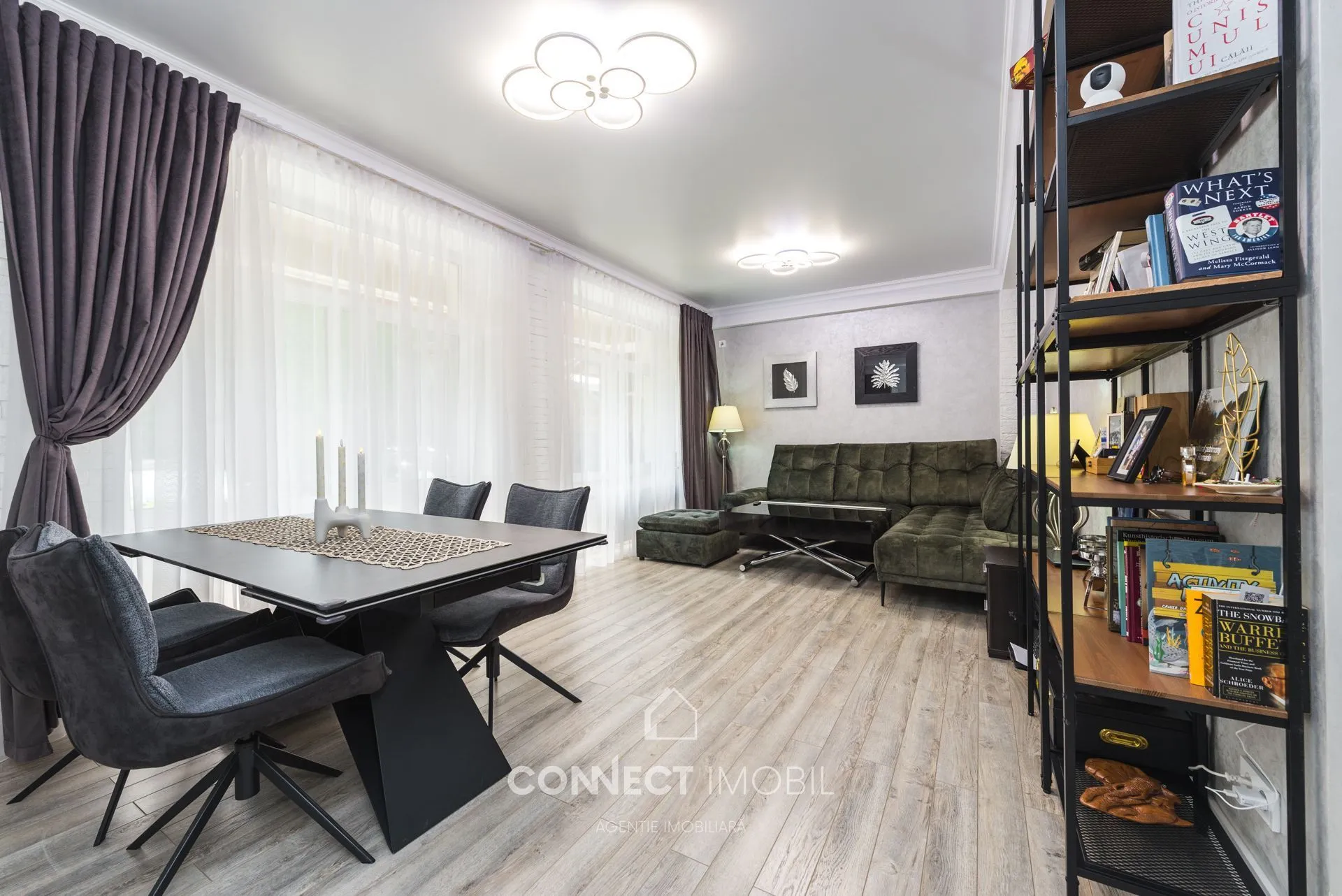 2-camere apartament, 77.3 m² — Imagine 1