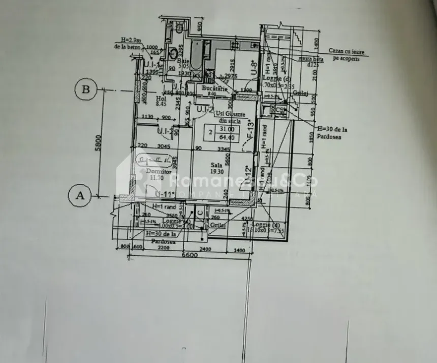 2-bedroom apartment, 64 m² — Image 2